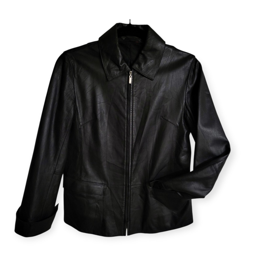 J&R offone Environment Japan VTG Designer Leather Jacket Tadashi Sasaki Fits S 4
